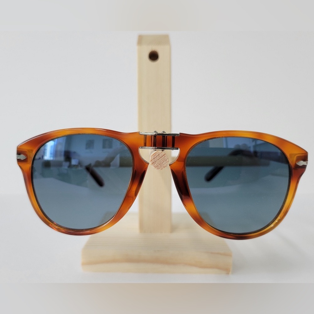 Persol 714-SM Sunglasses Steve McQueen Light Havana 96S3 New